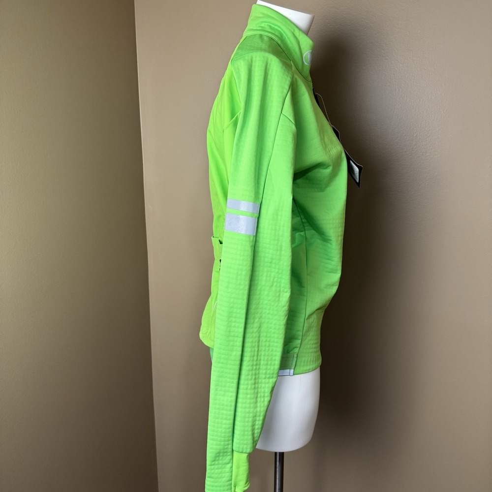 Endura Windchill Women's Small Cycling Marathon Jacket Lime Green Reflective NWT - Picture 6 of 10